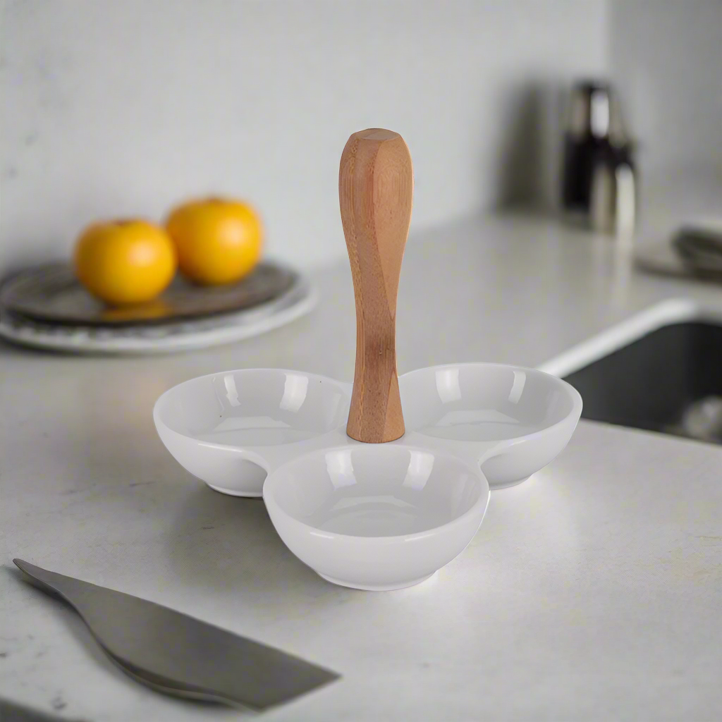 Snack Plate Porcelain