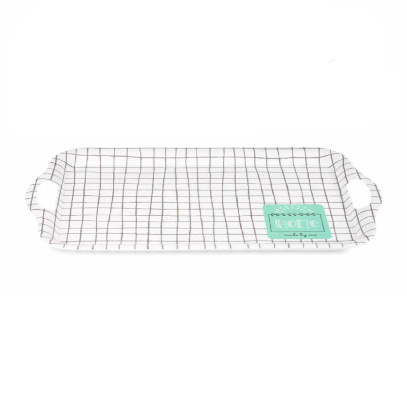 Square Plastic Serving Tray 42x30cm