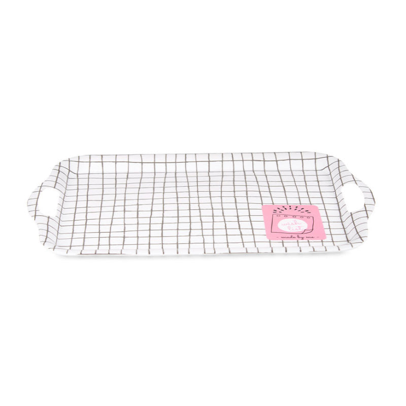 Square Plastic Serving Tray 42x30cm