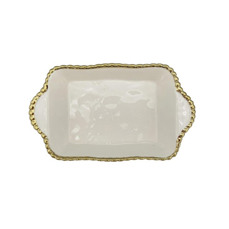 Square Serving Dish 10" White
