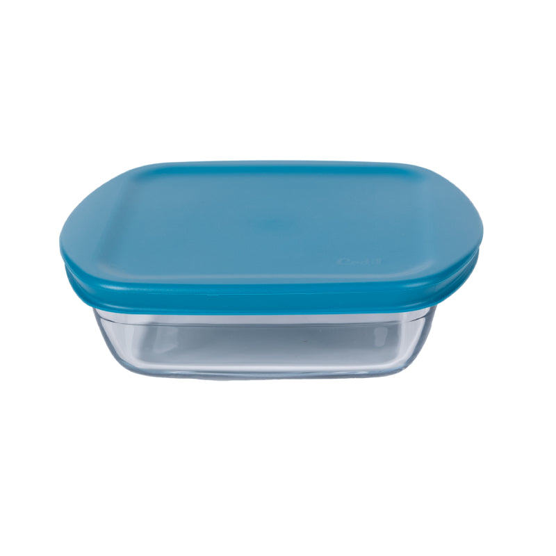 Square Storage Box Glass 2.2L