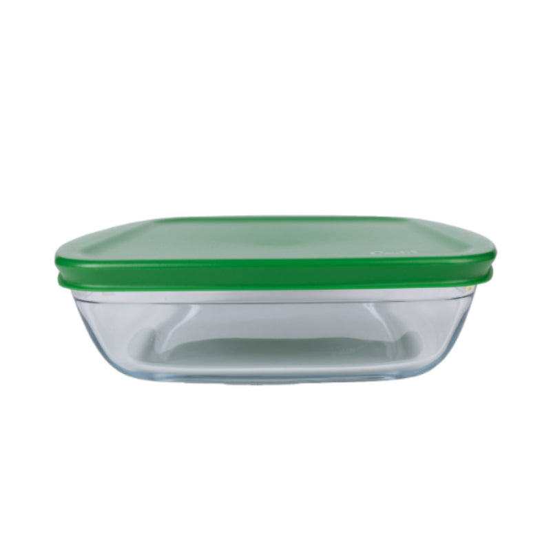Square Storage Box Glass 2.2L