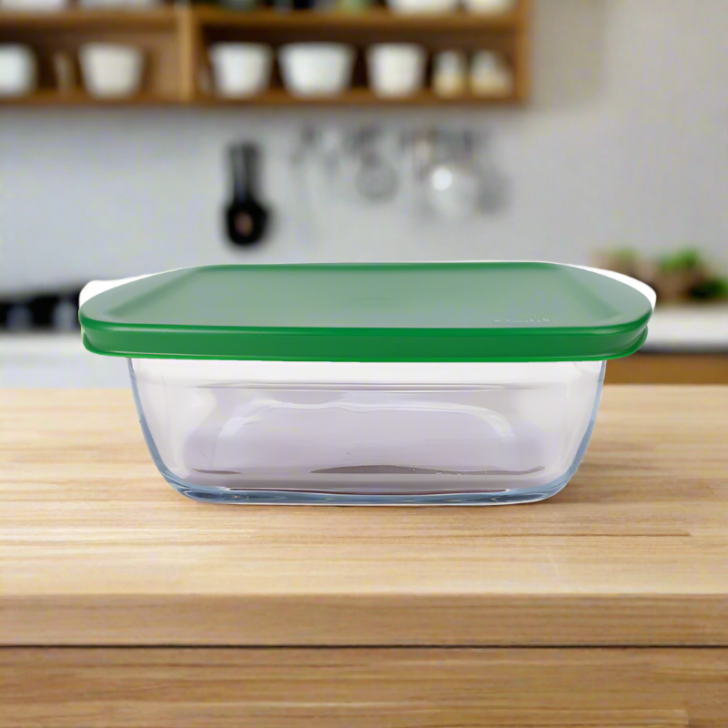 Square Storage Box Glass