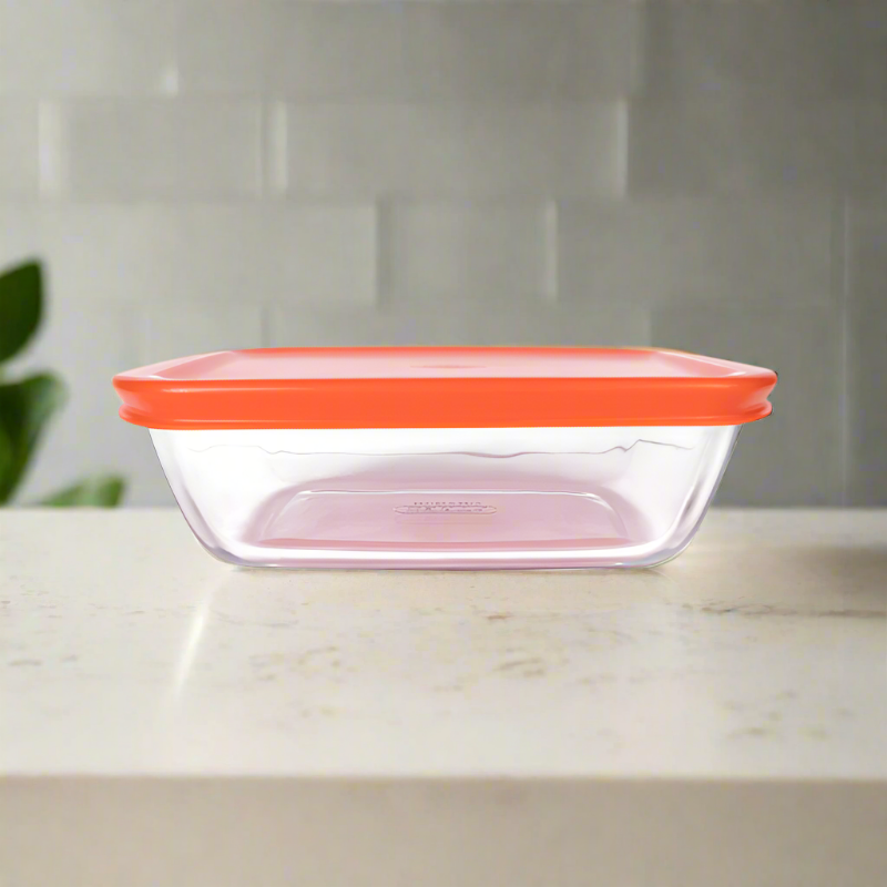 Square Storage Box Glass