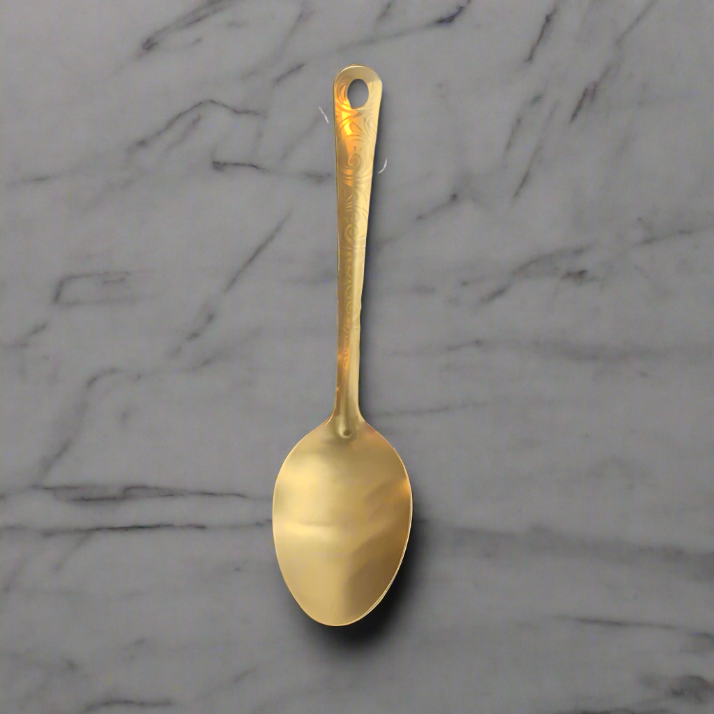 Stainless Steel Rise Spoon Gold 26.5cm