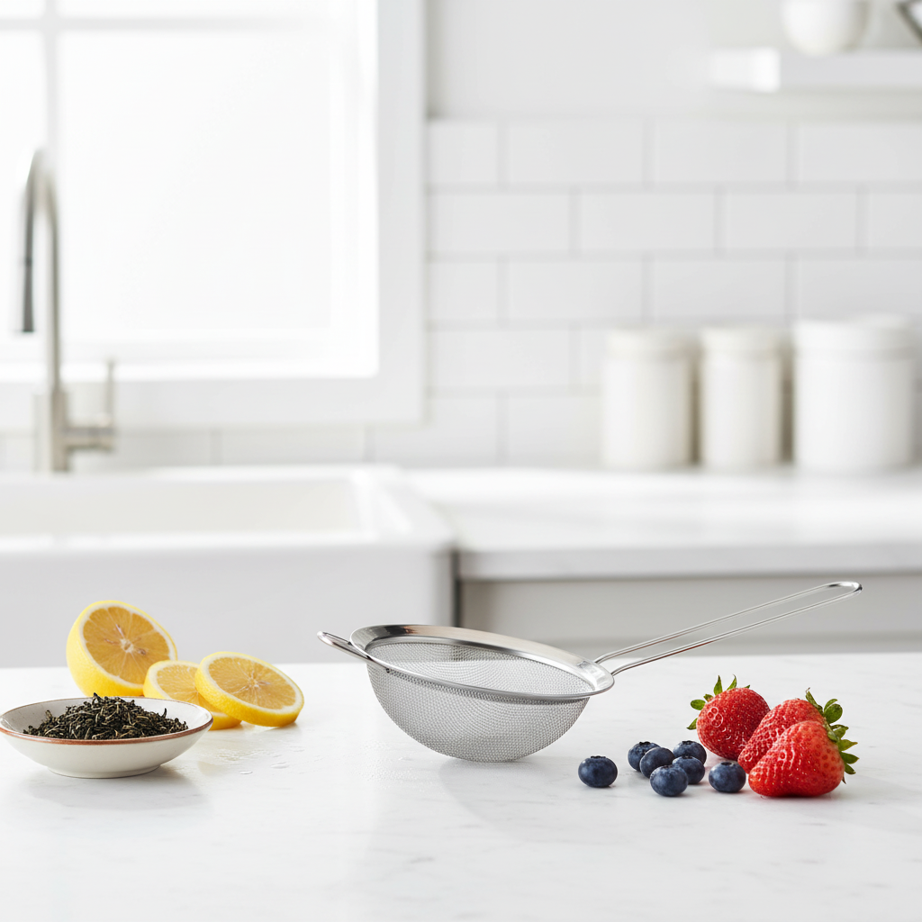 Steel Strainer Support 10cm