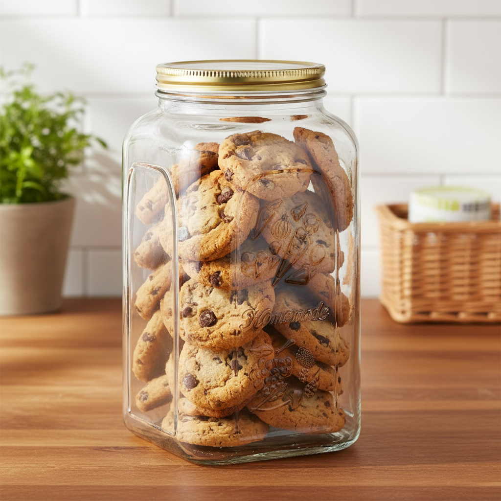 Pasabahce Storage Jar with Metal Lid 3000ml