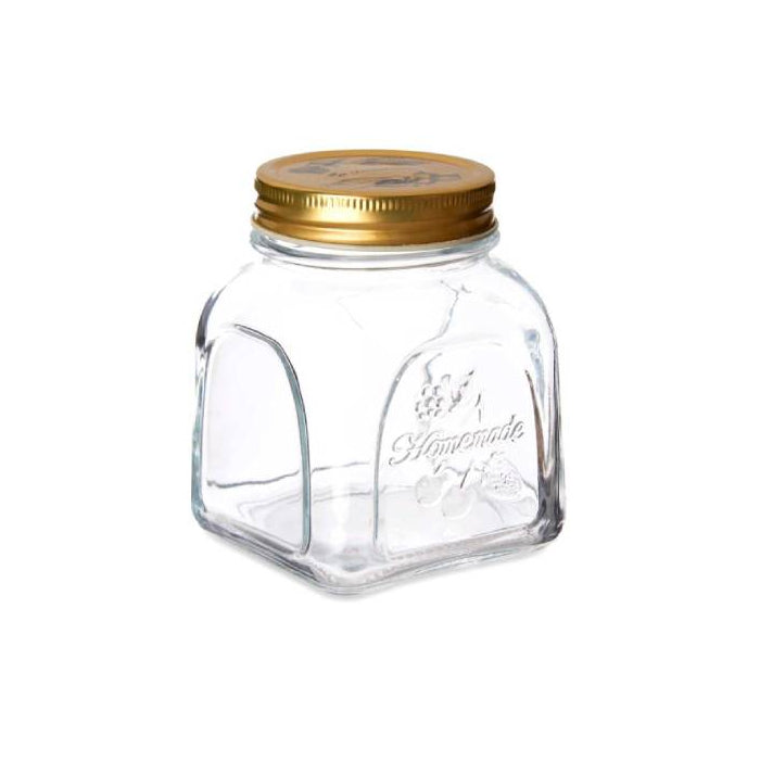 Storage Jar with Metal Lid 500ml