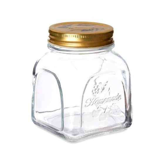 Storage Jar with Metal Lid 500ml