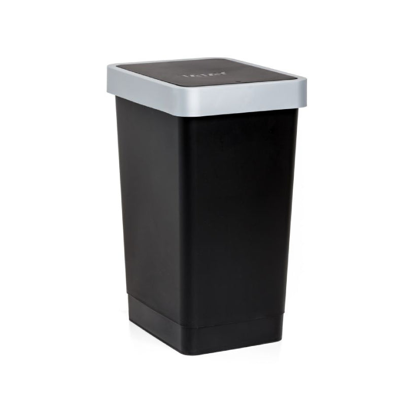 Swing Dustbin Smart 25L Black