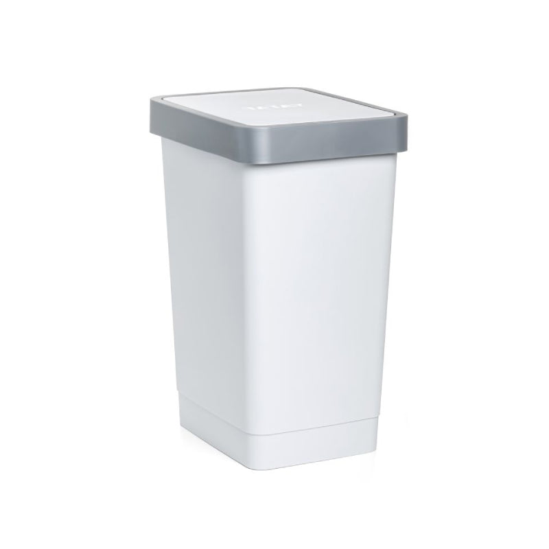 Swing Dustbin Smart 25L White