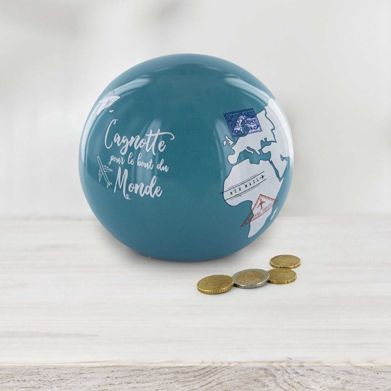 Globe Saving Money Box