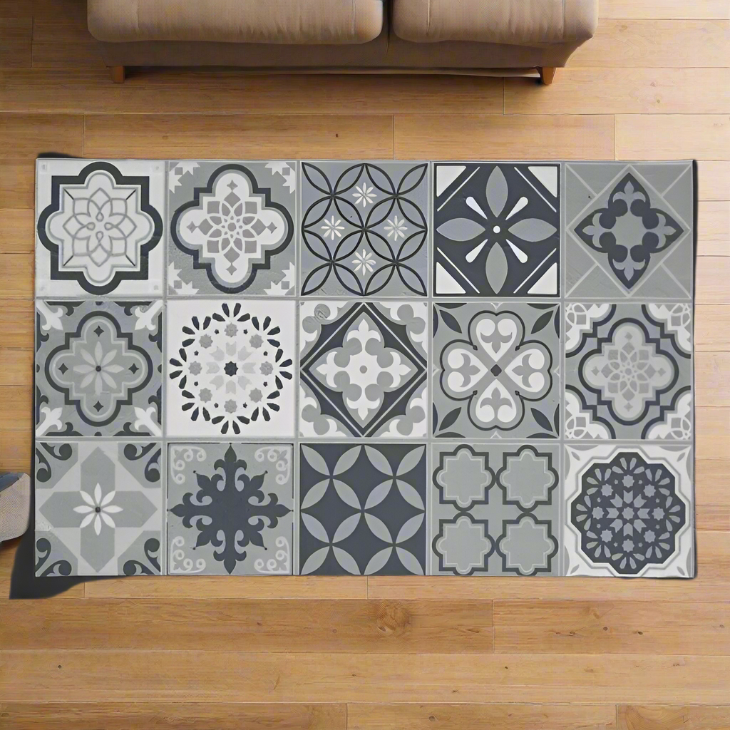 Printed Pvc Rug Tile Squares 40x60cm