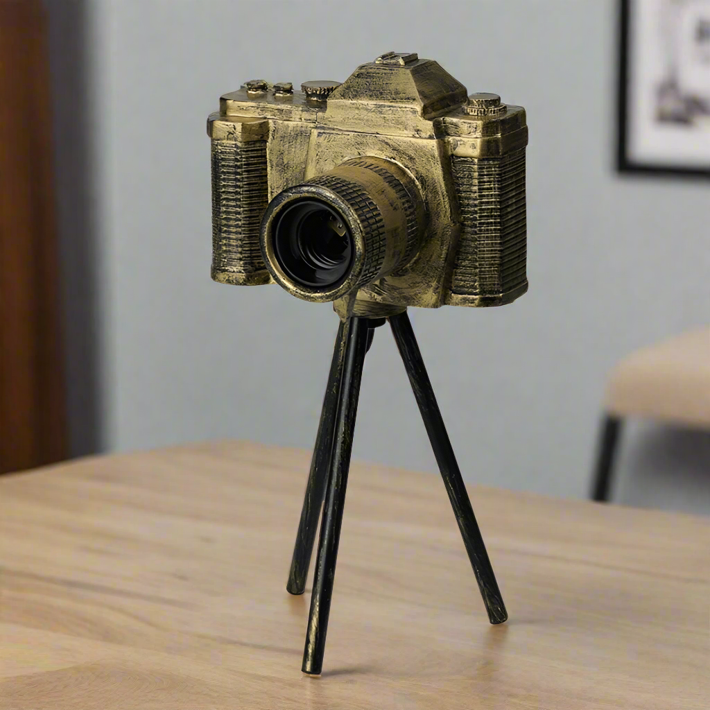 Table Lamp Camera On Stand Style