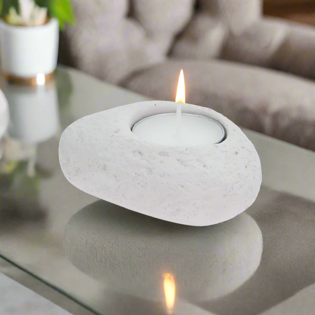 Tea Light Candle With Holder (Set of 3)