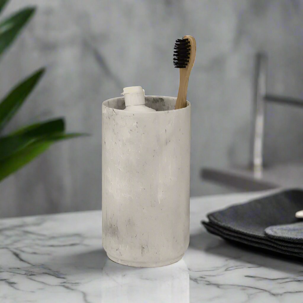 Toothbrush Holder Stone 0.4L
