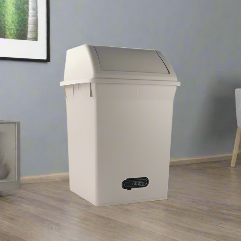 Trash Can Swing Top Trash Can 32Ltr