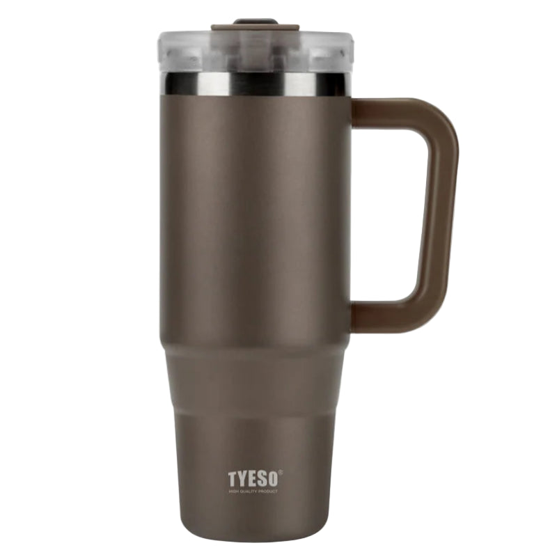 Tyeso Aura Insulated Travel Tumbler 900ml Brown