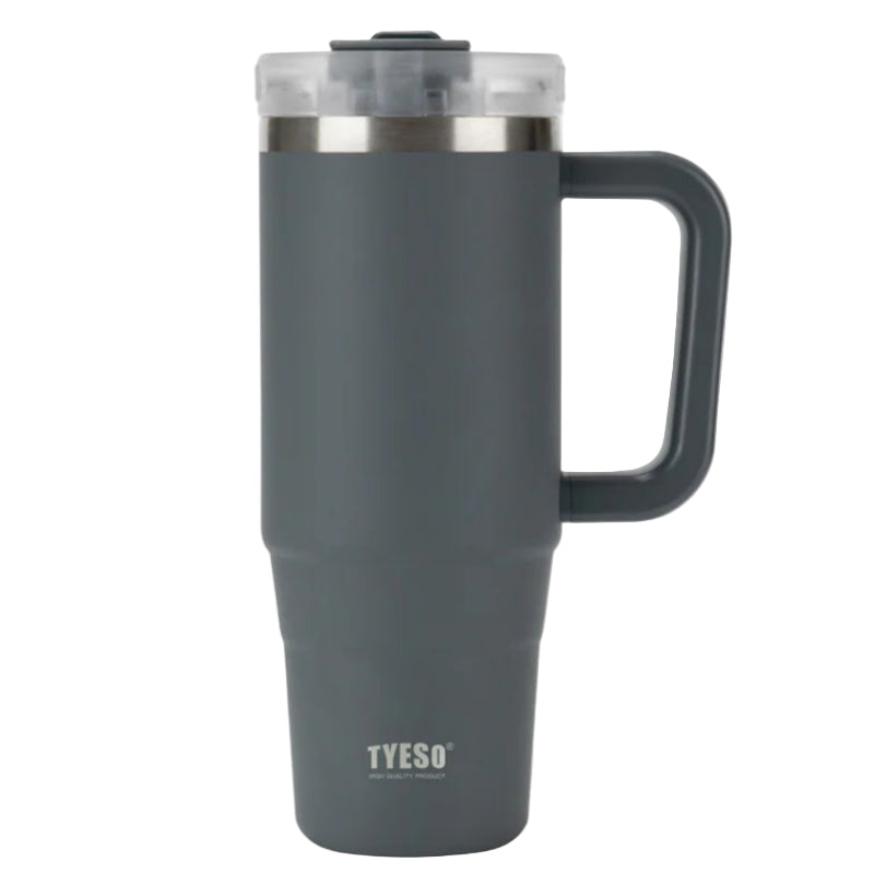 Tyeso Aura Insulated Travel Tumbler 900ml Grey