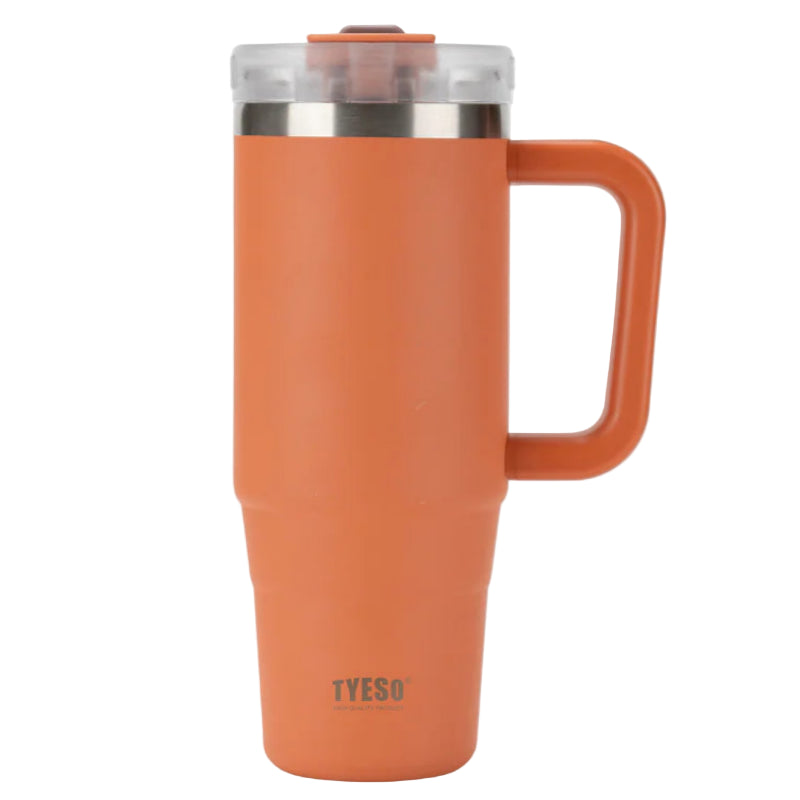 Tyeso Aura Insulated Travel Tumbler 900ml Orange