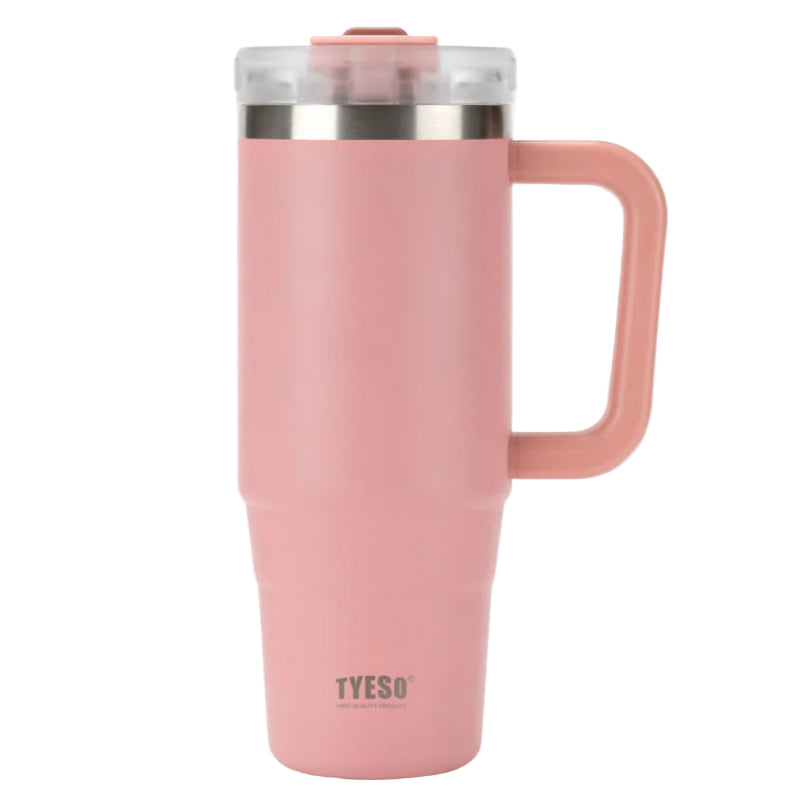 Tyeso Aura Insulated Travel Tumbler 900ml Pink