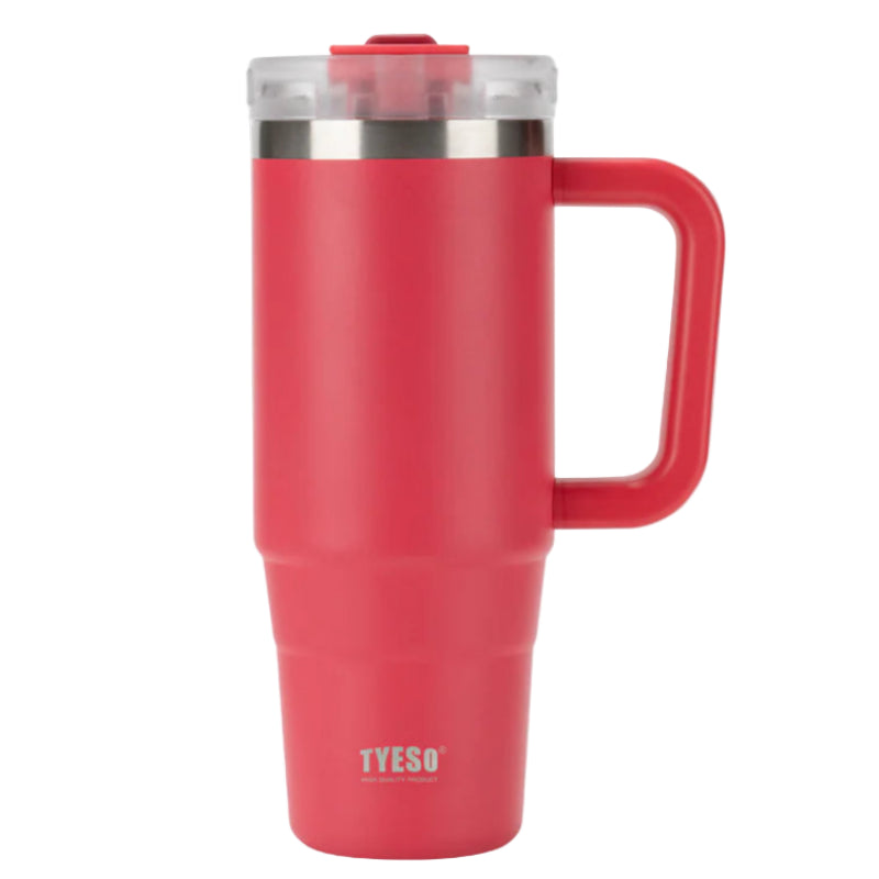 Tyeso Aura Insulated Travel Tumbler 900ml Rose Red
