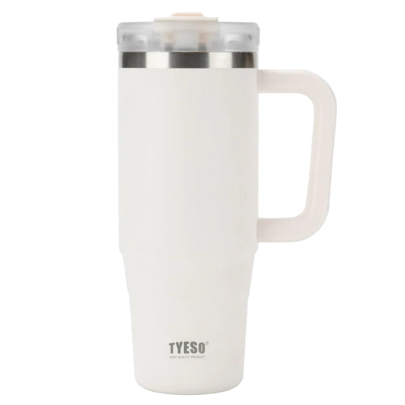 Tyeso Aura Insulated Travel Tumbler 900ml White
