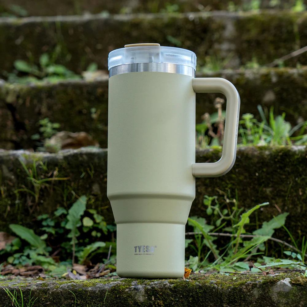 Tyeso Aura Insulated Travel Tumbler 1200ml Light Green
