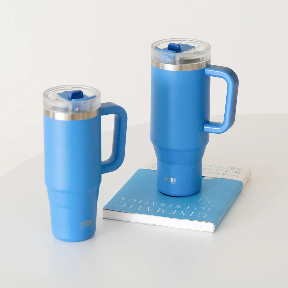 Tyeso Aura Insulated Travel Tumbler 900ml Klein Blue