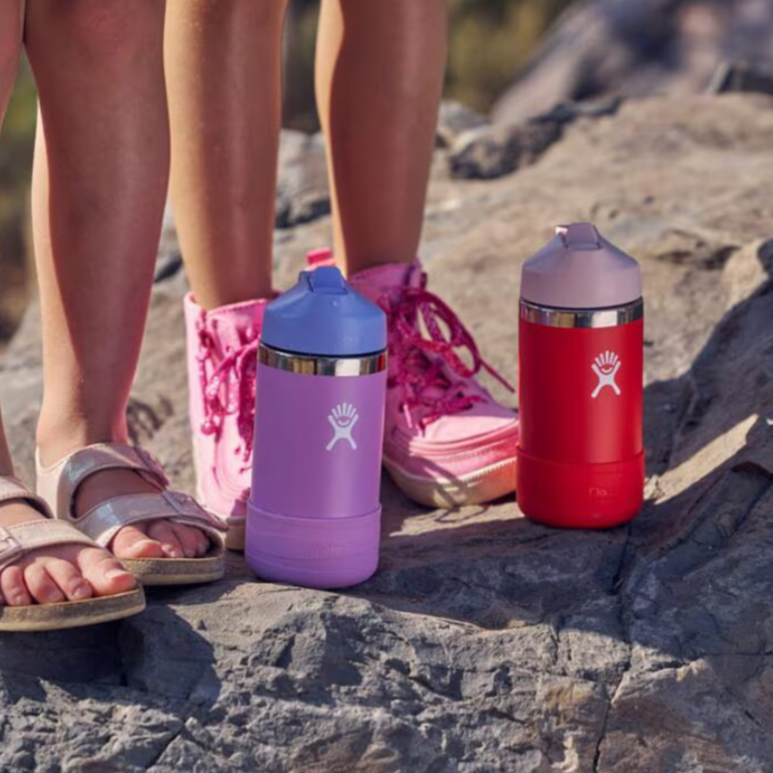 Hydro Flask 12 Oz Kids Wide Mouth Straw Cap And Boot Anemone