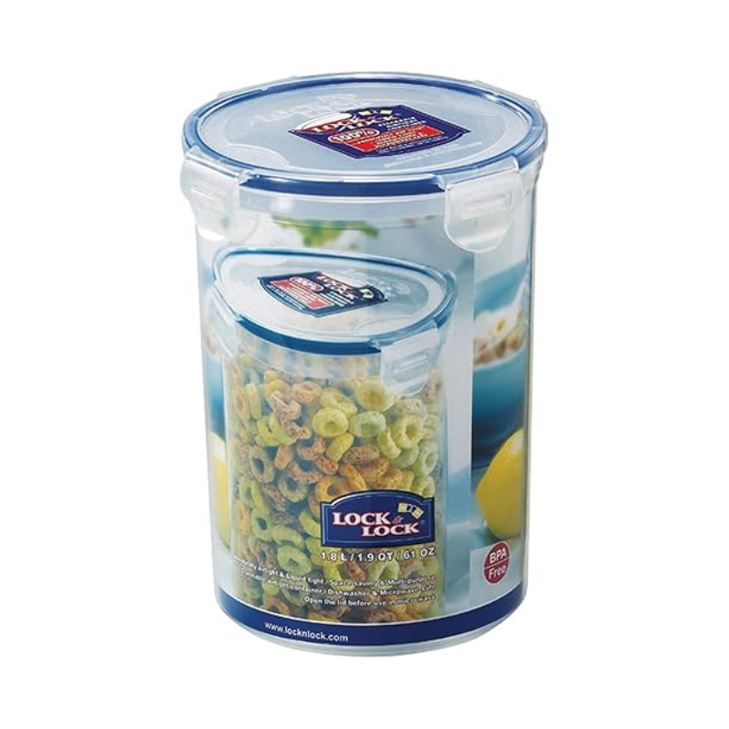 Round Tall Food Container 1.8L