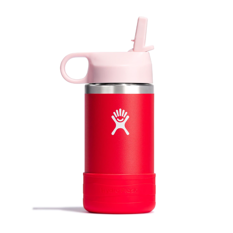 Hydro Flask 12 Oz Kids Wide Mouth Straw Cap And Boot Goji