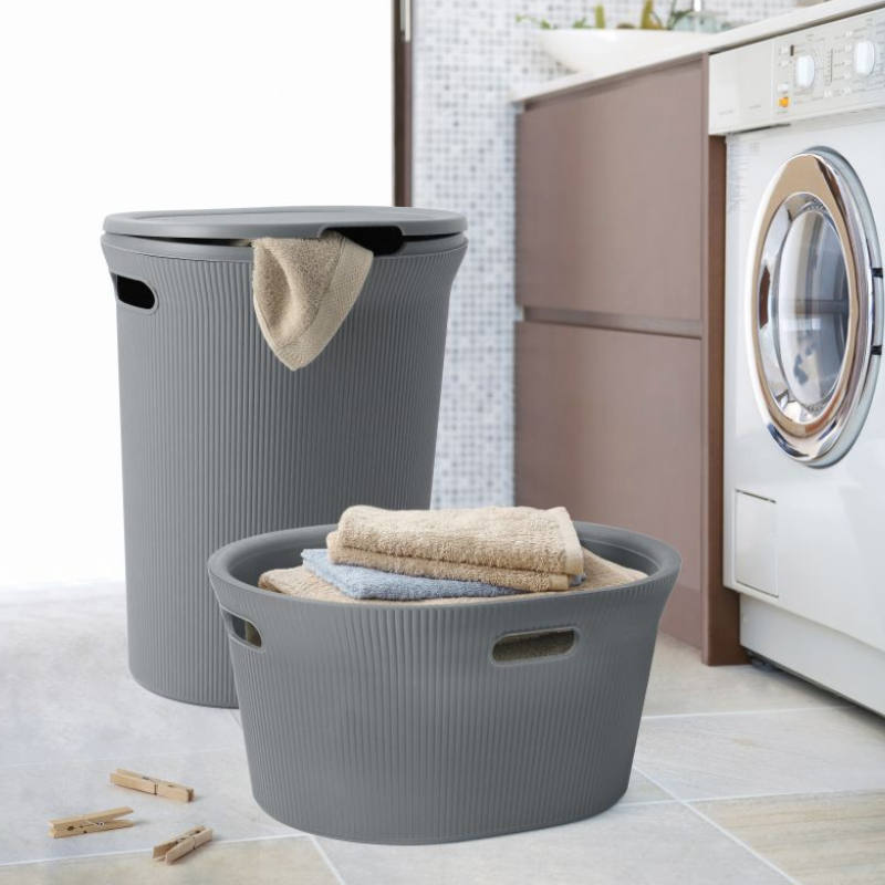 Baobab Anthracite Grey - Laundry Hamper 40L