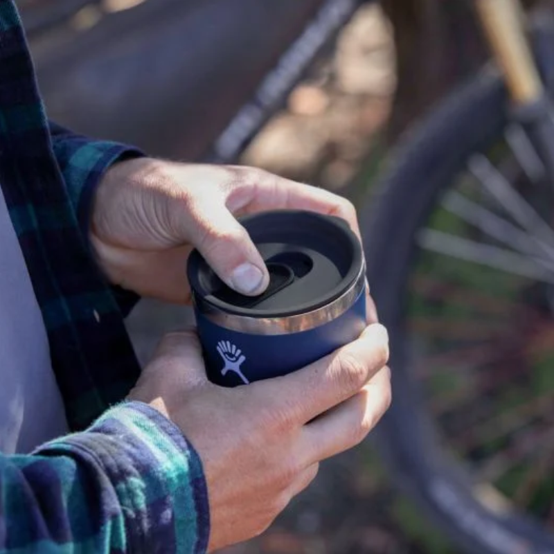 Hydro Flask-Medium Closeable Press-In Lid Black