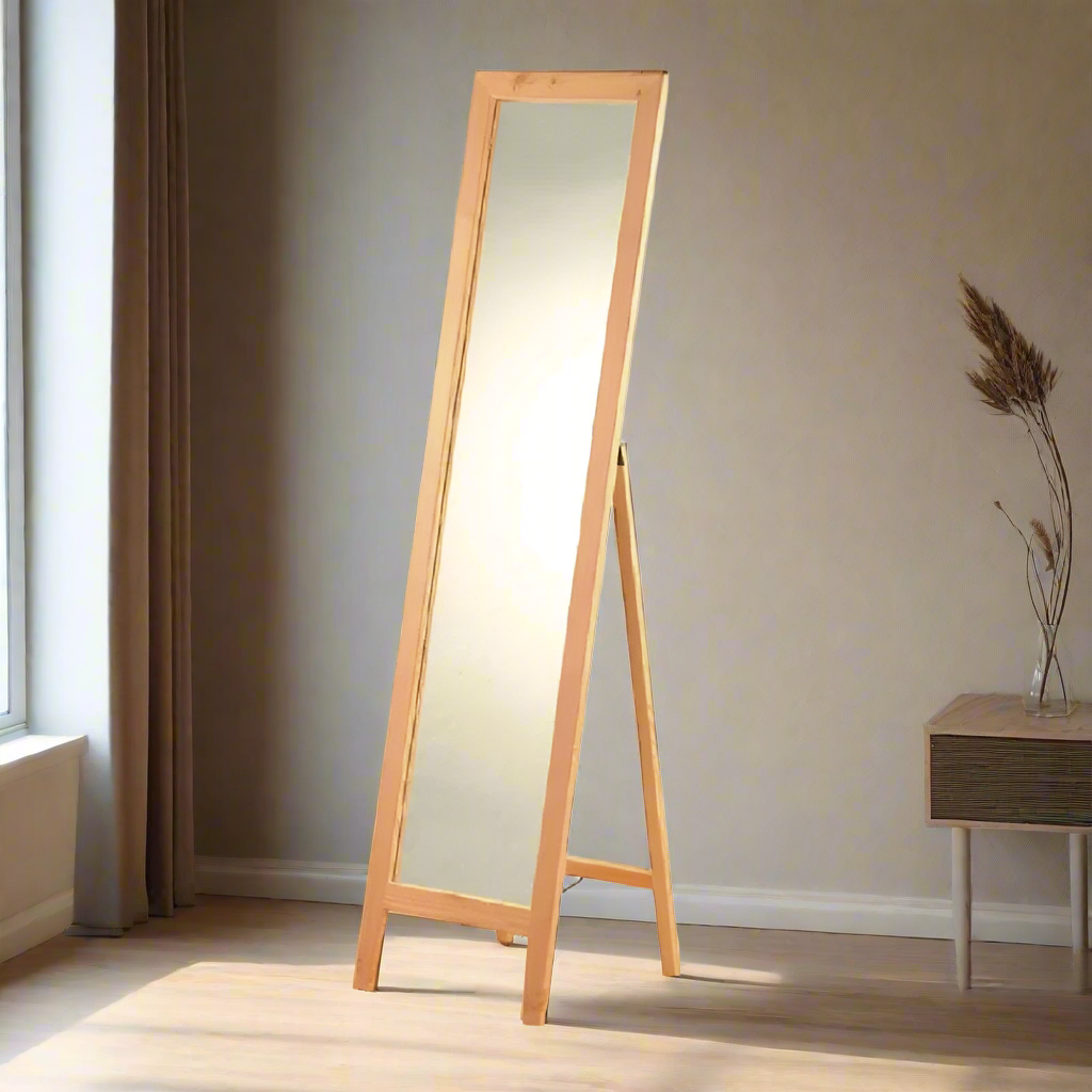 Standing Mirror Brown