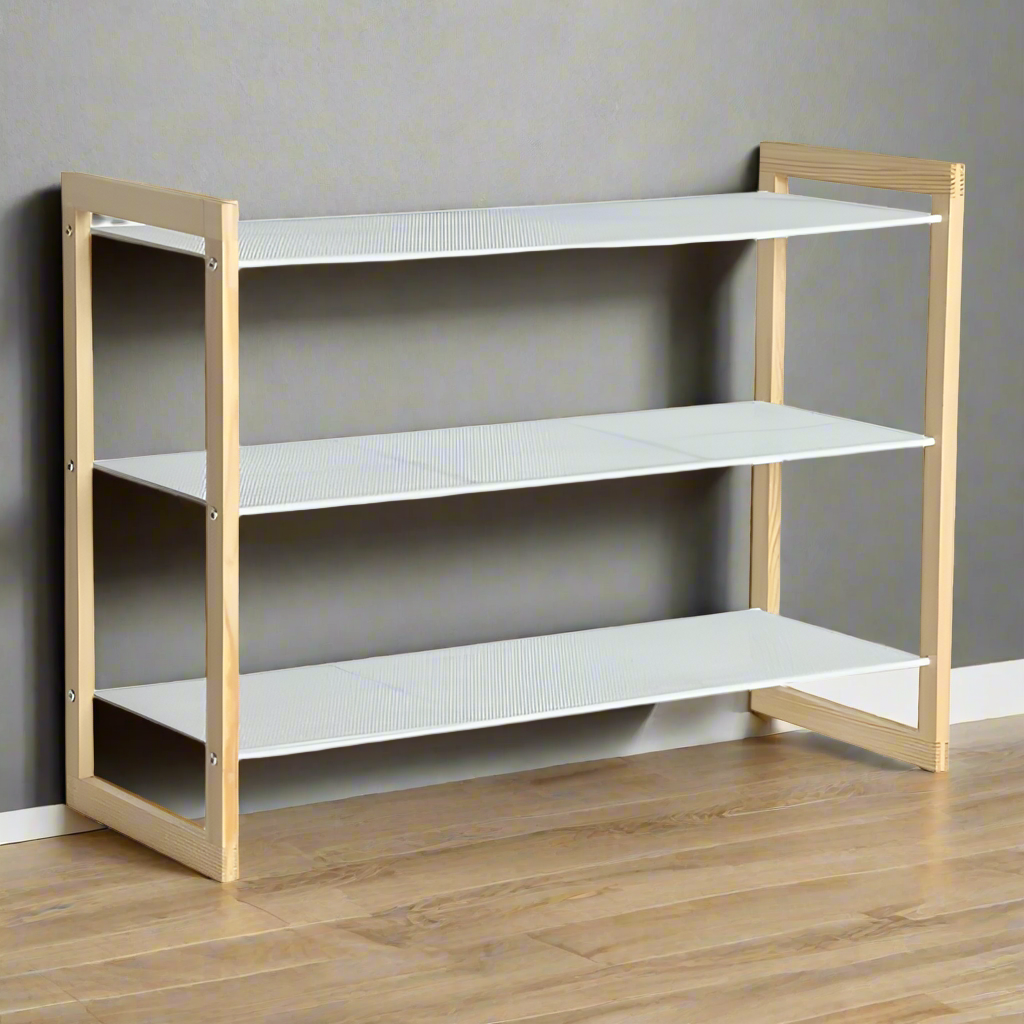 3 Shelf City Shoe Cabinet
