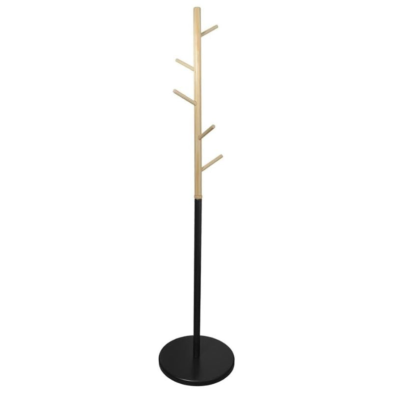 Miko Black Coat Rack
