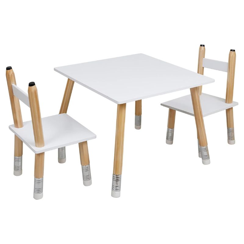 Paris Table With 2 pencil Shaped Chairs