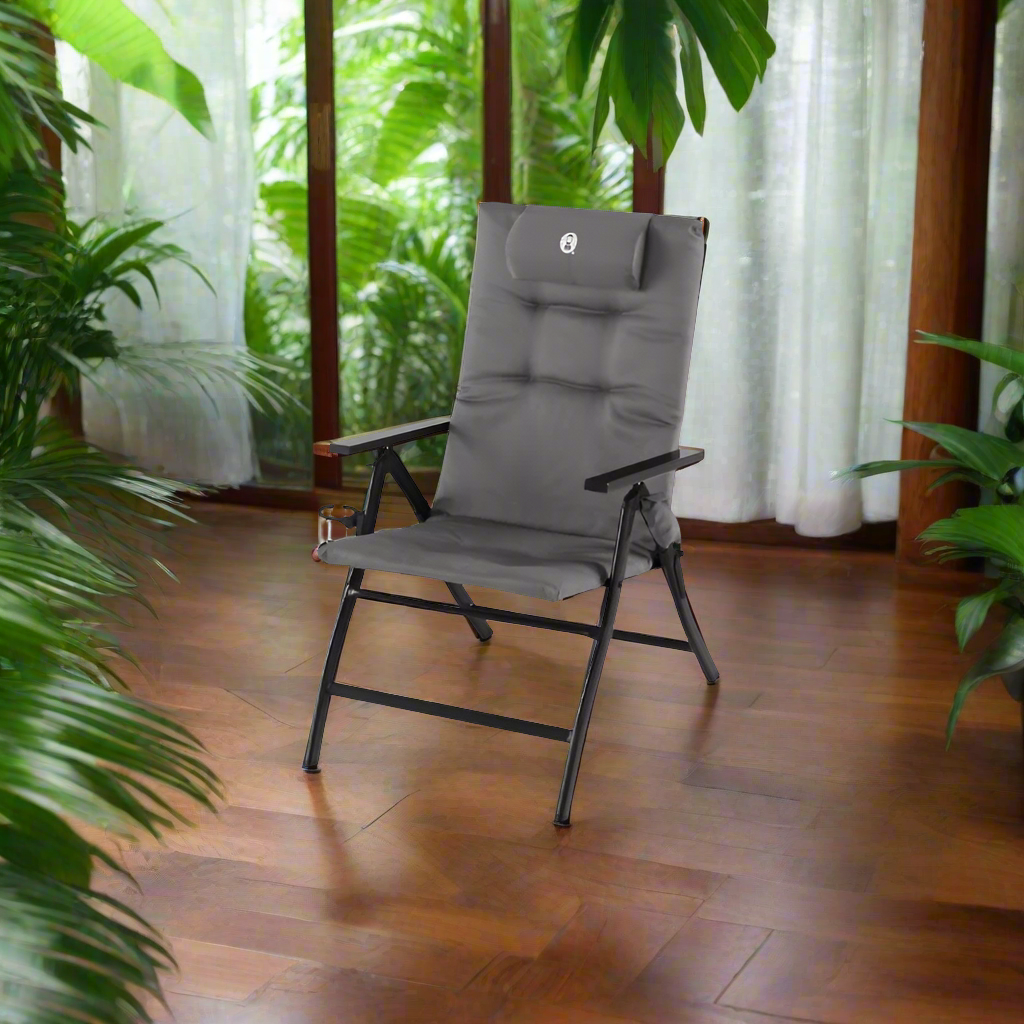 Coleman 5 Position Padded Chair Steel