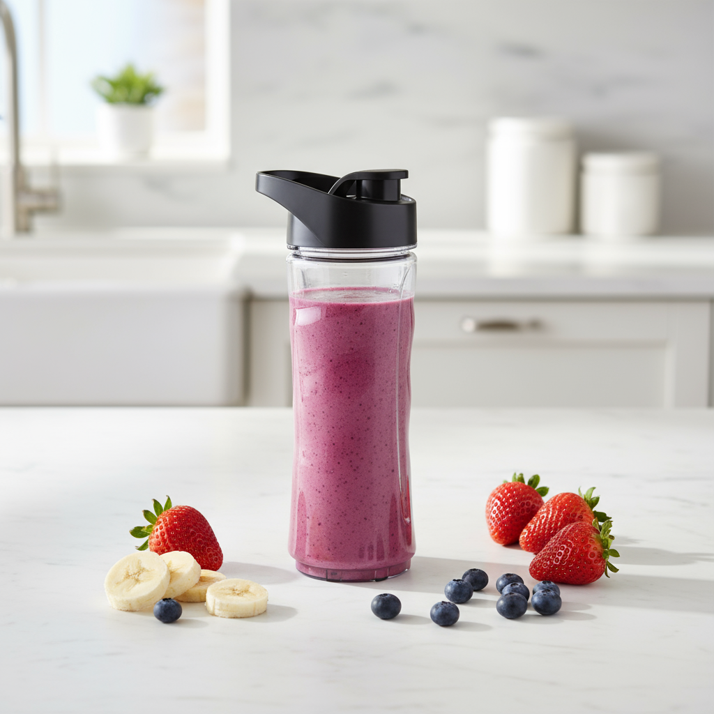 Smoothie Bottle 600ml Plastic