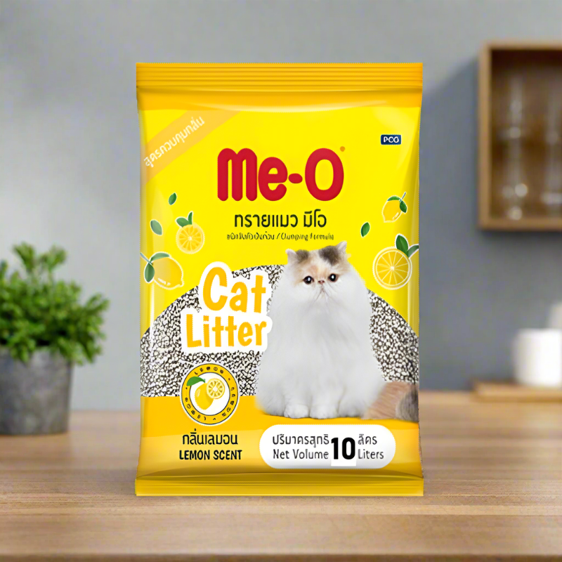Me O Cat Litter Lemon 10Ltr Basic (Pack of 2)