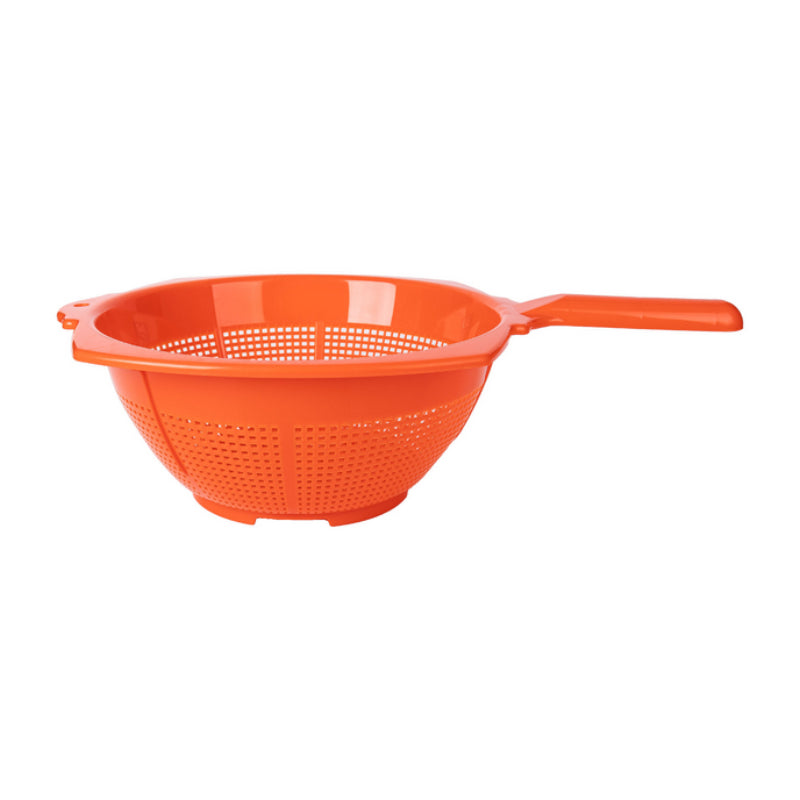 Vegetable Washing Basket Plastic Orange