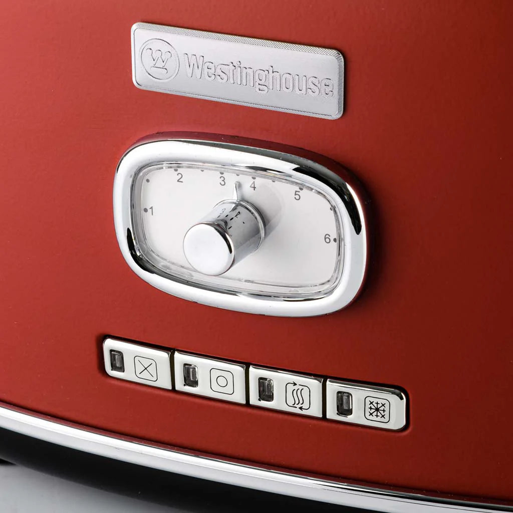 Westinghouse Retro 2 Slice Toaster Red