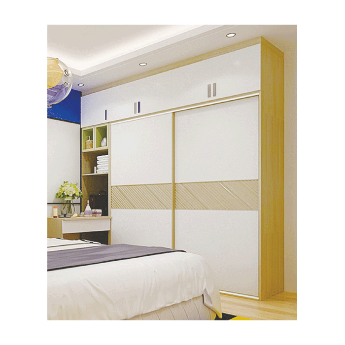 Euro Art External Wardrobe Sliding Two Door Fittings