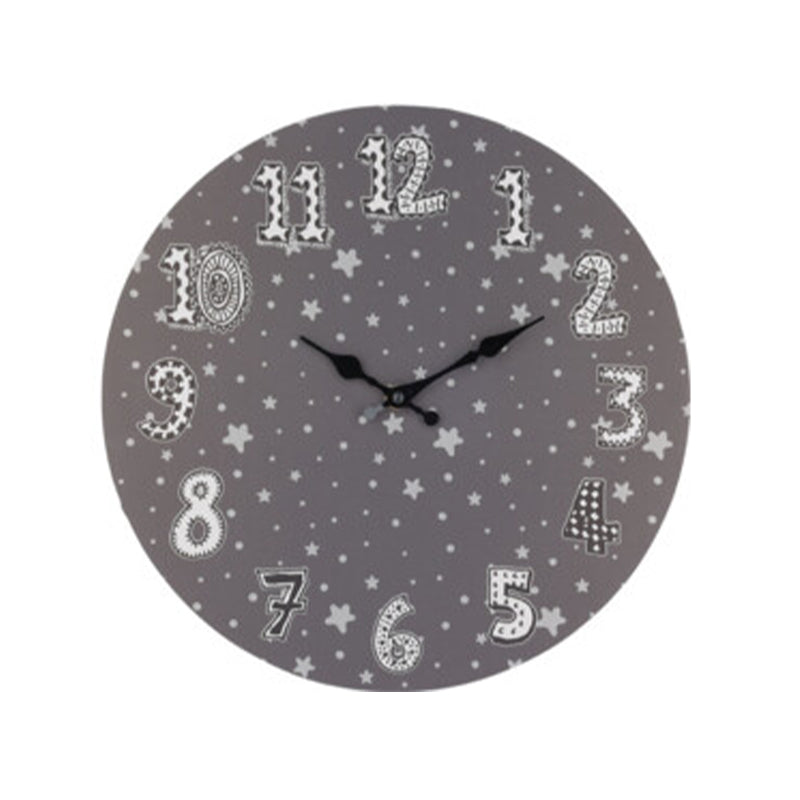 Wall Clock MDF 33cm