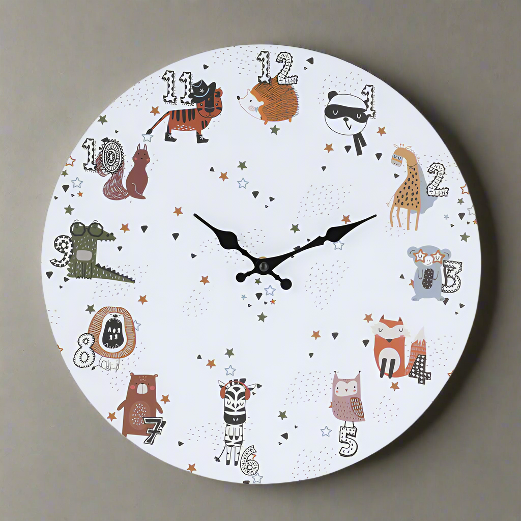 Wall Clock MDF 33cm