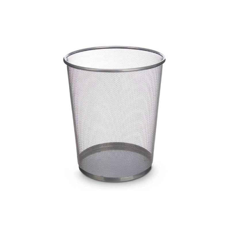 Waste Bin Grid 29,5CM Silver