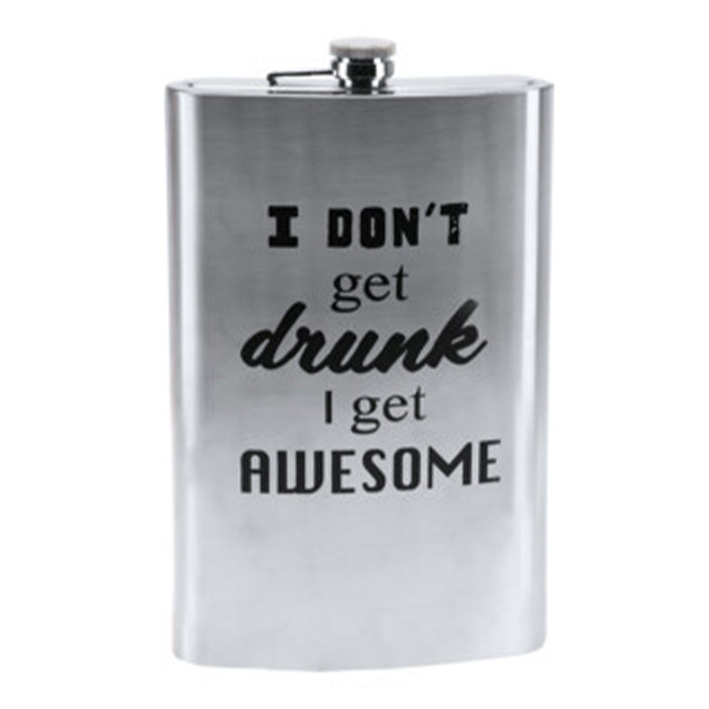 Hip Flask Stainless Steel 1.8L