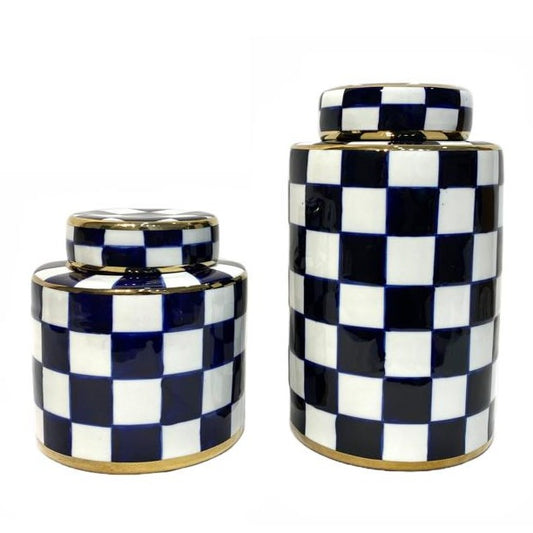 Ceramic Vase Chess (Set of 2)