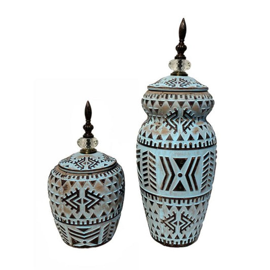 Oxford Ceramic Vase (Set of 2)